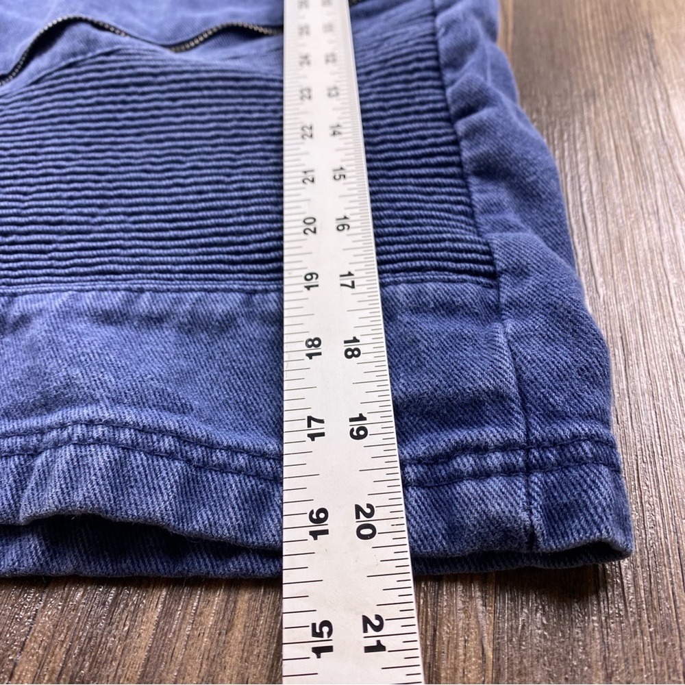 NOIZ Jeans Men’s Premium Denim Shorts Summertime Streetwear Dark Wash Size 40 - Picture 11 of 11